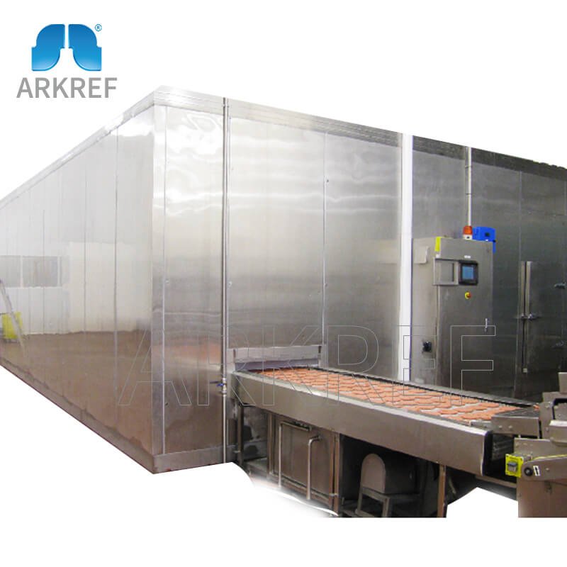 Tunnel freezerIQF tunnel freezerTunnel freezing machine