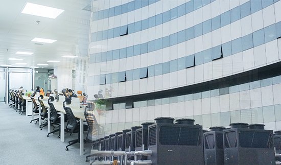 Jinan ZY Building 50,000㎡ Office Building Heating