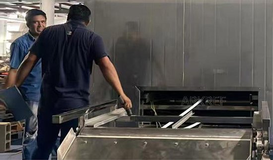 Shrimp Tunnel Freezer Project, Mexico