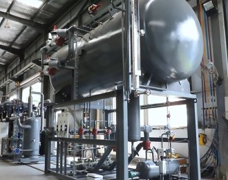 CO2 Barrel Pump Skid Unit